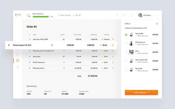 Point of sale in-store selling preview