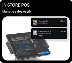 In-store POS — manage sales easily