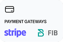Payment gateways — Stripe and FIB