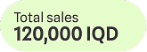 Total sales 120,000 IQD